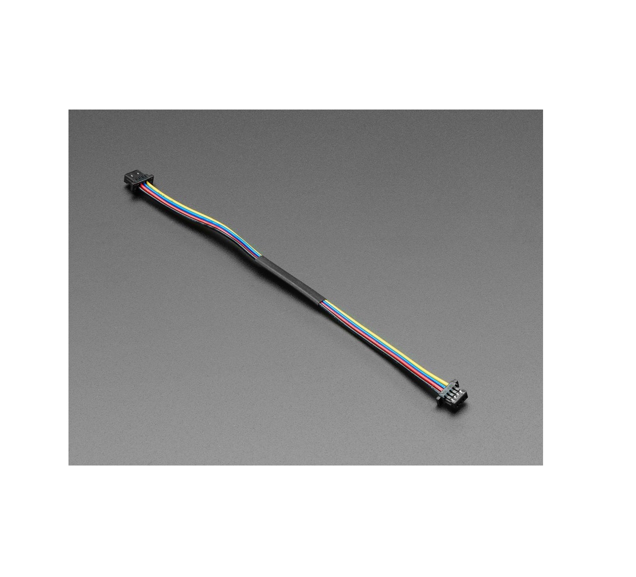 Adafruit STEMMA QT / Qwiic JST-SH 4-Pin Cable | 100 mm Length 1 mm Pitch 4-Pin JST-SH Interconnect for Qwiic & I2C Peripherals (Single Unit)