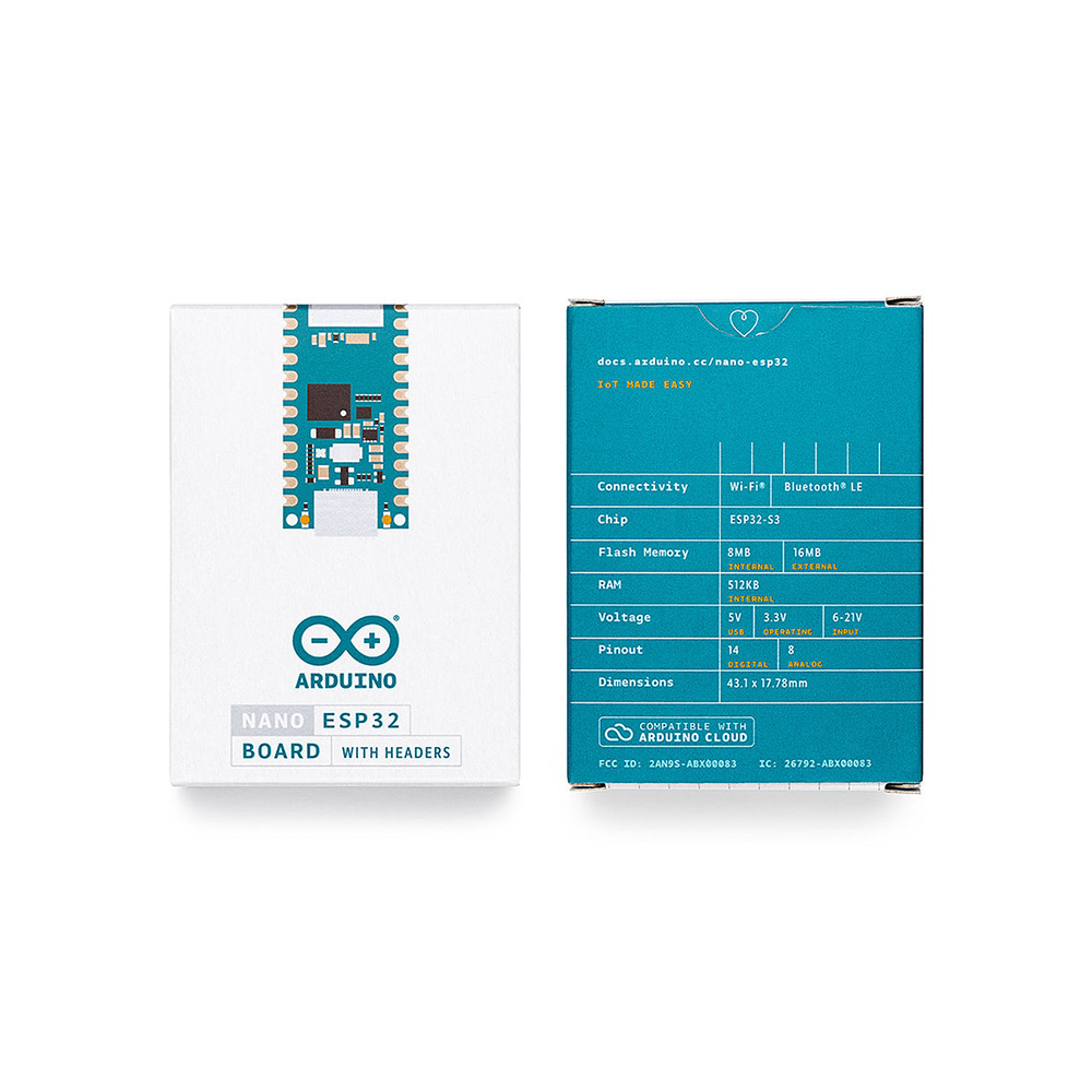 Official Arduino Nano ESP32 with headers ABX00083 - Image 5
