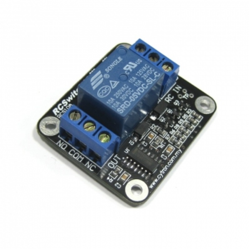 Battle Switch (RCSwitch10) | RC-Controlled SPDT Relay for Robotics and Automation