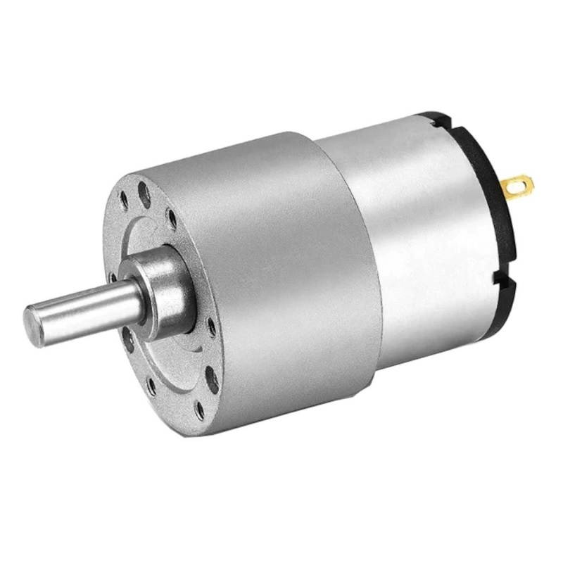 12V 22 RPM 7kgf-cm Brushed DC Geared Motor | High-Torque Precision Power Actuator for Robotics and Industrial Automation