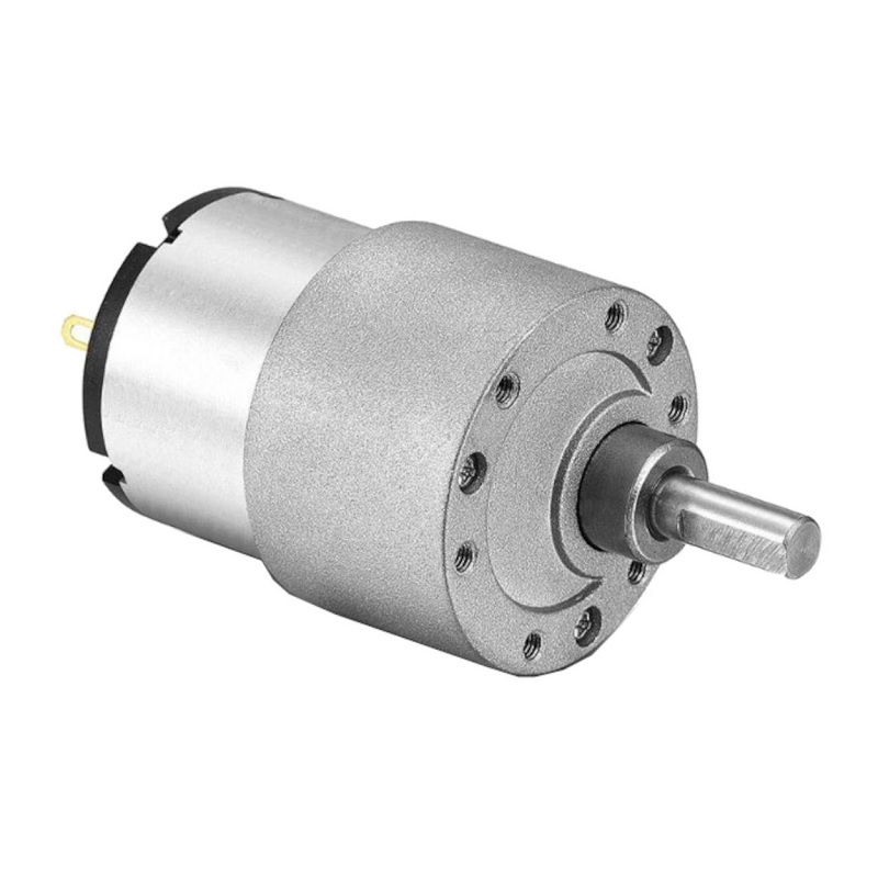 12V 38 RPM 5kg-cm Brushed DC Geared Motor | High-Torque Precision Power Actuator for Robotics and Industrial Automation