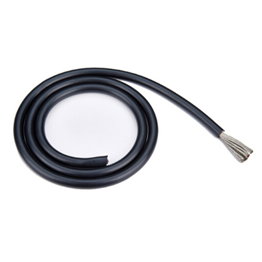 6 AWG Ultra-Flexible Silicone High-Temperature Industrial Wire Pair (Red & Black / 0.5 Meter Each) | Stranded Tinned Copper 600V Heat-Resistant Hookup Wire for Heavy Power & Automation