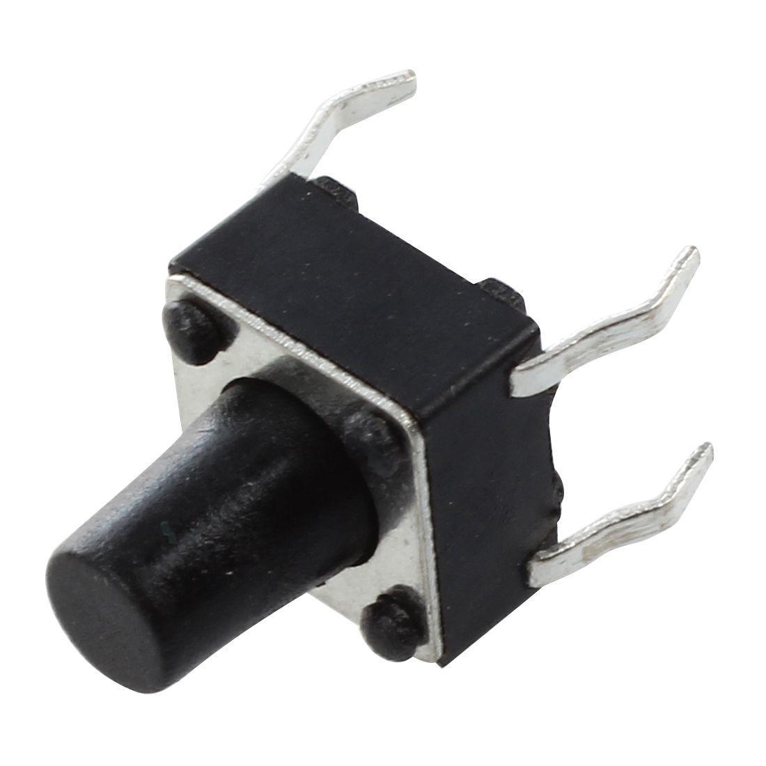 6x6x8mm Tactile Push Button Switch (Pack of 20) - Image 2