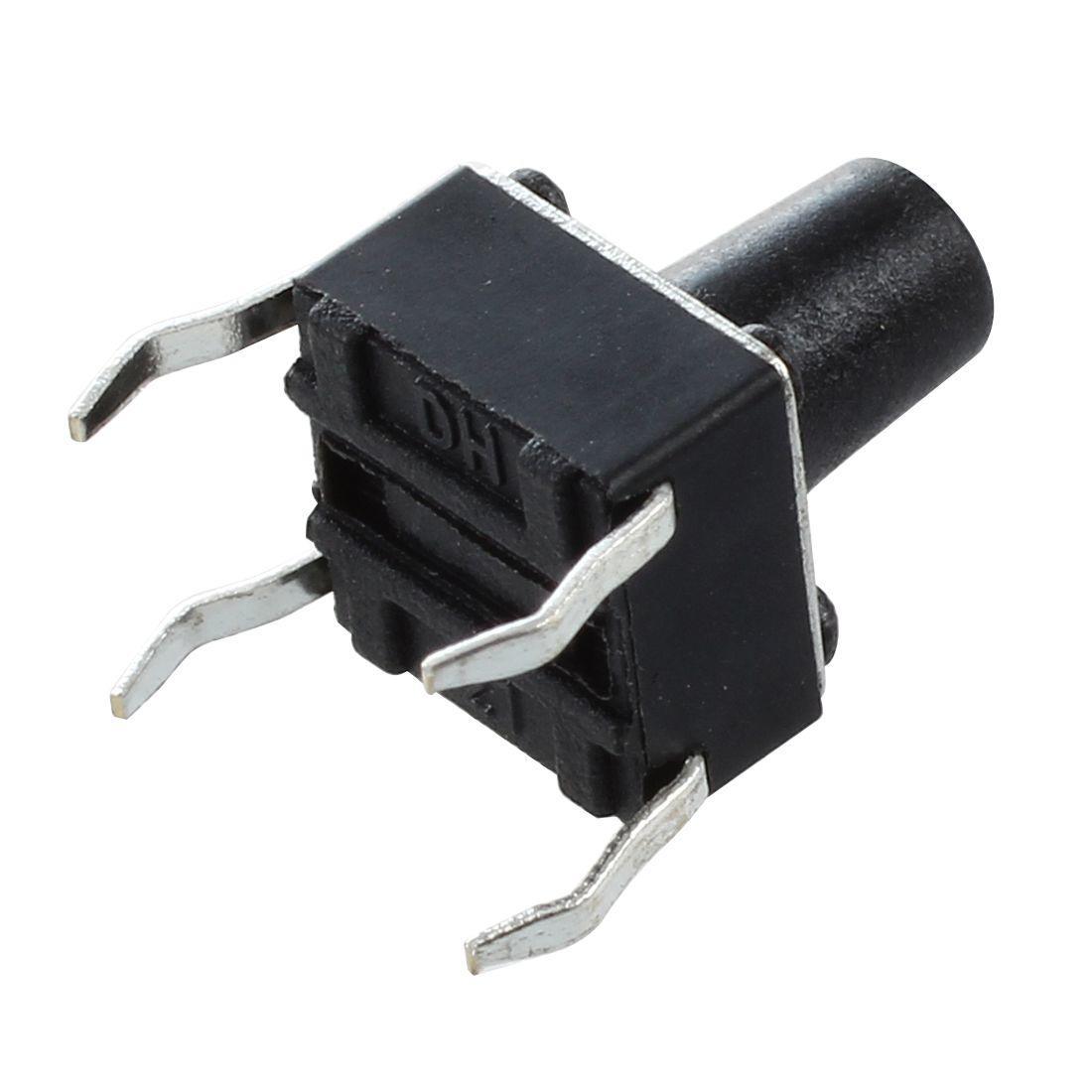 6x6x8mm Tactile Push Button Switch (Pack of 20) - Image 3