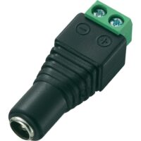 Female 2.1*5.5mm for DC Power Jack Adapter Connector Plug For CCTV Camera