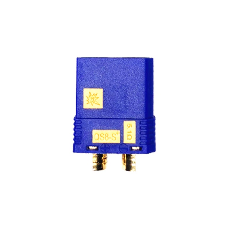 QS8-BL Blue Anti-Spark Female High-Current Connector (110A–180A)