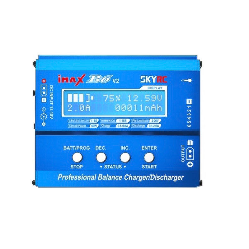 SkyRC IMAX B6 V2 | 60W 6A Original DC Multi-Chemistry Balance Charger & Discharger - Image 3