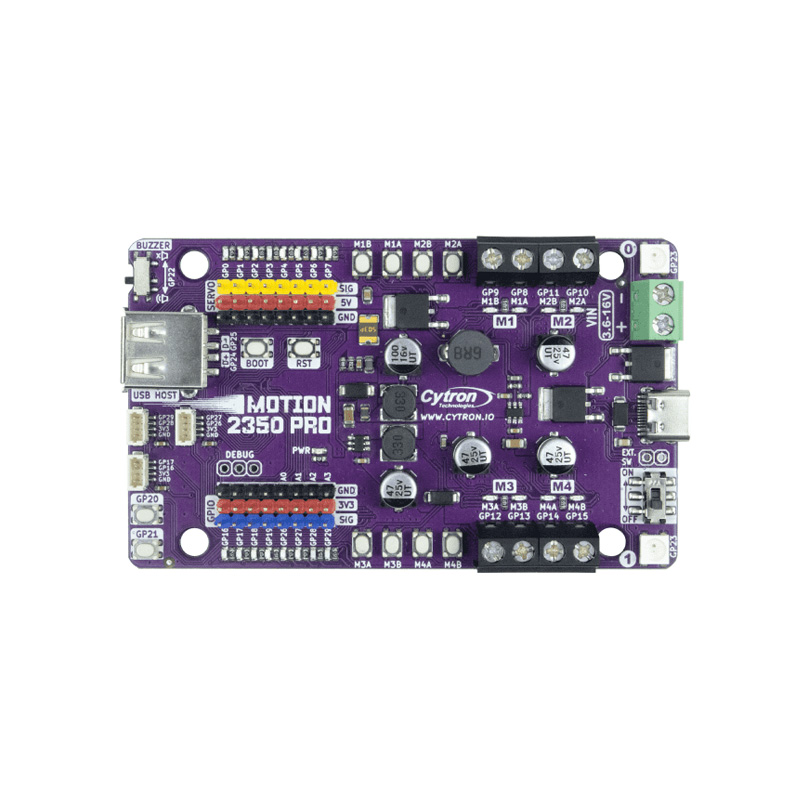 Motion 2350 Pro 4-Channel DC Motor Driver | High-Performance Multi-Axis Motion Control System