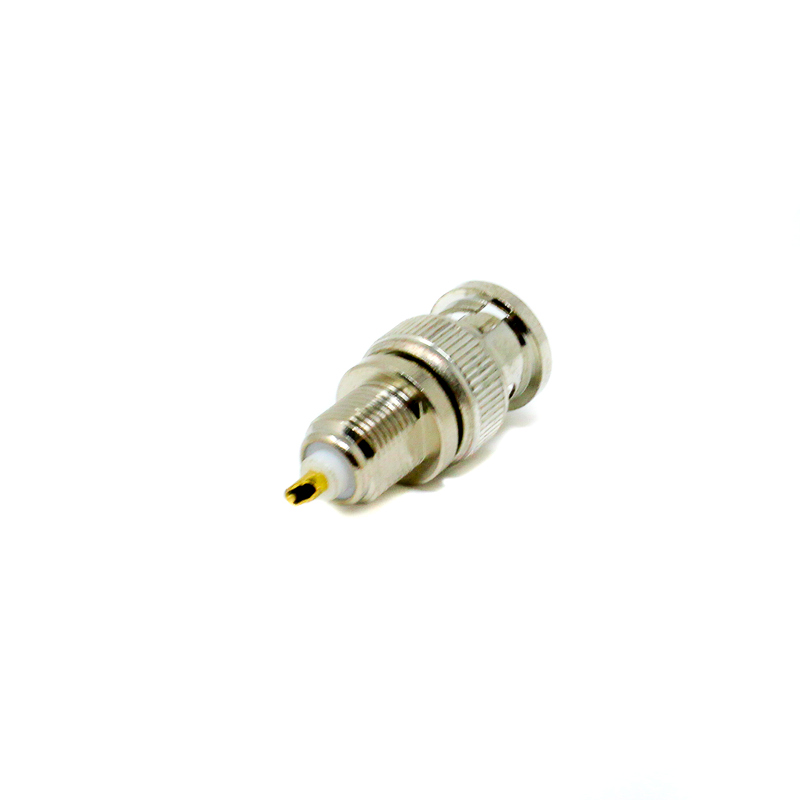 BNC Bulkhead Male Plug Connector | Straight | Solder Type | 75Ω | Panel Mount - Image 3
