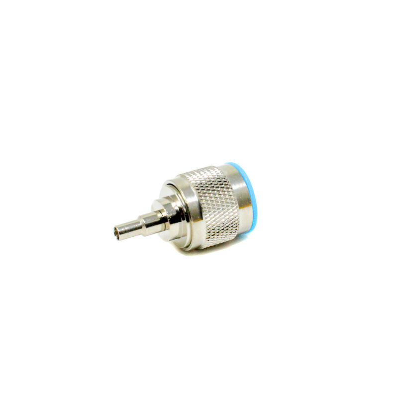 N-Type Male RF Coaxial Connector | Straight 180° Crimp Type | 50Ω Cable Mount - Image 3