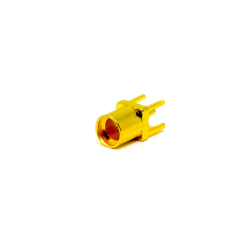 MMCX Female Straight PCB Connector | Through-Hole Mount | 50Ω | High-Density RF Interface