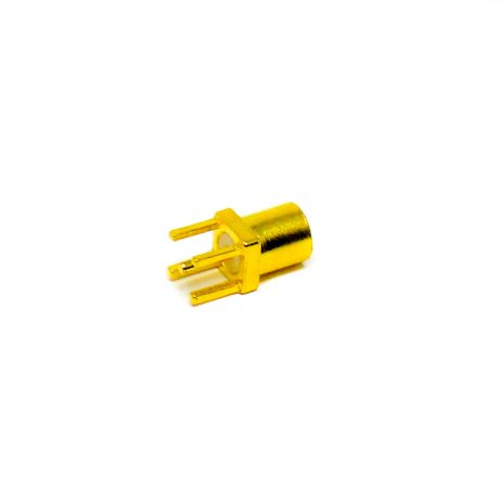 MMCX Female Straight PCB Connector | Through-Hole Mount | 50Ω | High-Density RF Interface - Image 2