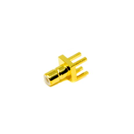 SMB Male Straight Connector | Edge PCB Mount | 50Ω/75Ω | Gold-Plated | Precision RF Interface - Image 3