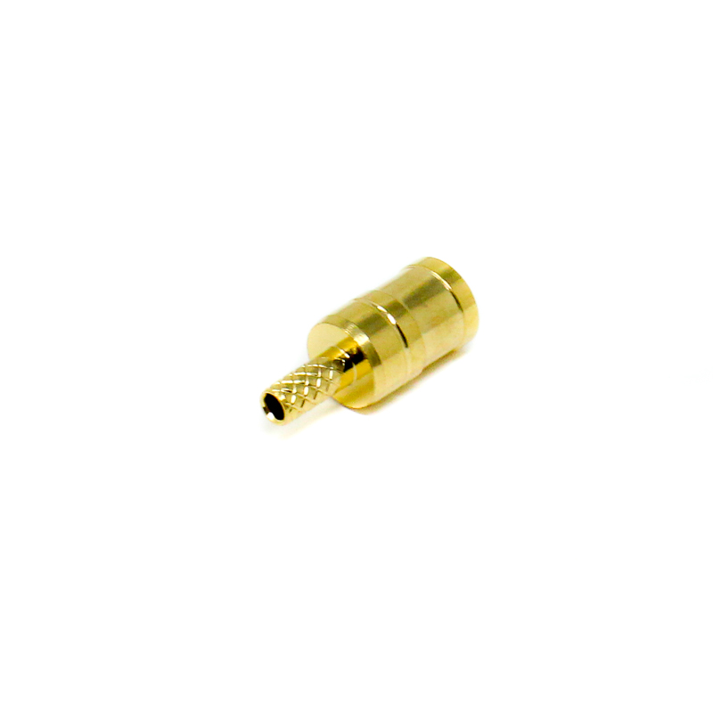 SMB Male Straight Crimp Connector | 50Ω | Cable Mount | Professional RF Plug - Image 2