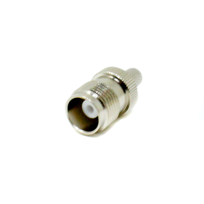 TNC Female Straight Connector | Cable Mount | Crimp/Solder Termination | 50Ω