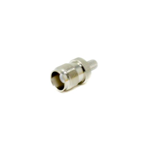 TNC Female Straight Connector | Cable Mount | Crimp/Solder Termination | 50Ω - Image 2