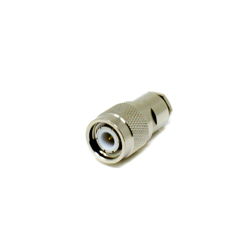 TNC Male Straight Connector | Cable Mount | Screw/Crimp Termination | 50Ω