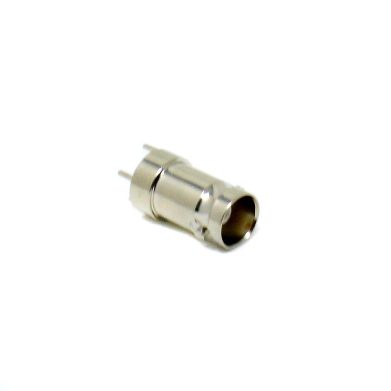 BNC Female Straight Receptacle | PCB Mount | Nickel-Plated Zinc Alloy | 50Ω | Professional RF Connector - Image 3