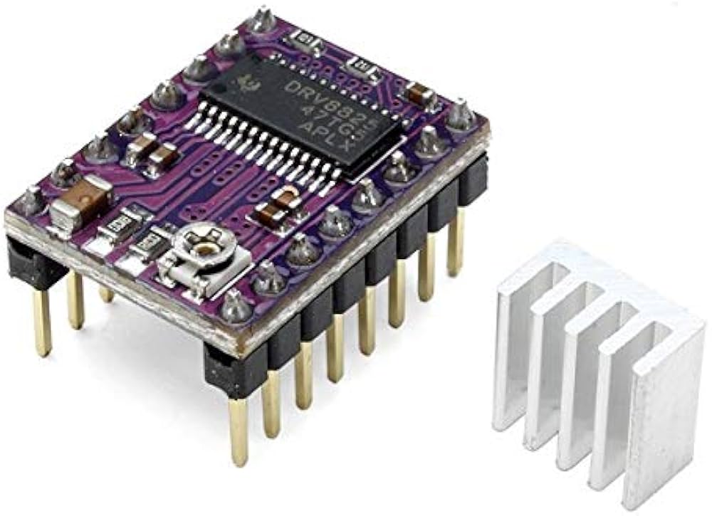 DRV8825 Stepper Motor Driver with Aluminum Heat Sink - Image 2