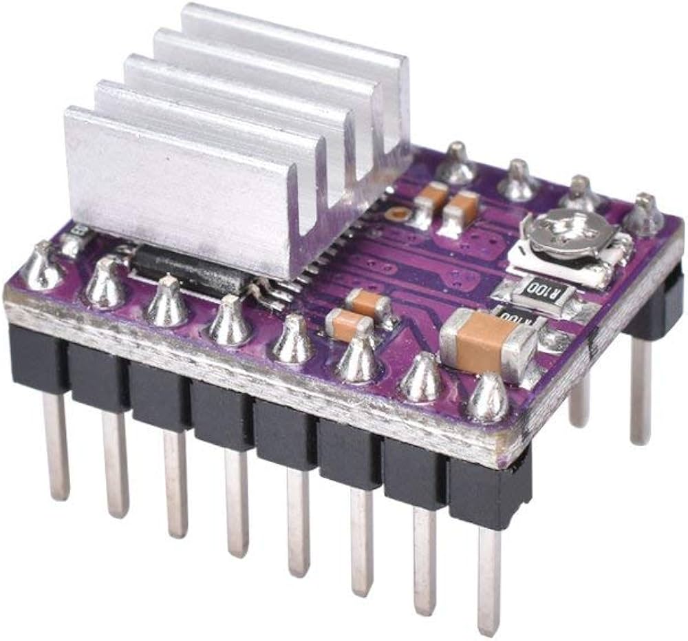DRV8825 Stepper Motor Driver with Aluminum Heat Sink - Image 3