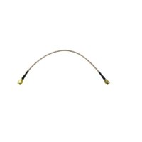MC002989 RF / Coaxial Cable Assembly, 3 GHz, Gold Plated, SMA Plug to SMA Plug, RG316, 50 ohm, 10 ?, 255 mm