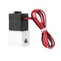 DC 12V Solenoid Valve 1/4? 2 Way Normally Closed Direct-Pneumatic Valves For Water Air Gas Hot