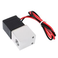 DC 24V Solenoid Valve 1/4? 2 Way Normally Closed Direct-Pneumatic Valves For Water Air Gas Hot