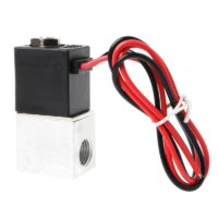 DC 24V Solenoid Valve 1/4? 2 Way Normally Closed Direct-Pneumatic Valves For Water Air Gas Hot