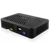 DeskPi Lite for Raspberry Pi 4, With Power Button/ Heatsink with PWM Fan/ Dual Full-Size HDMI
