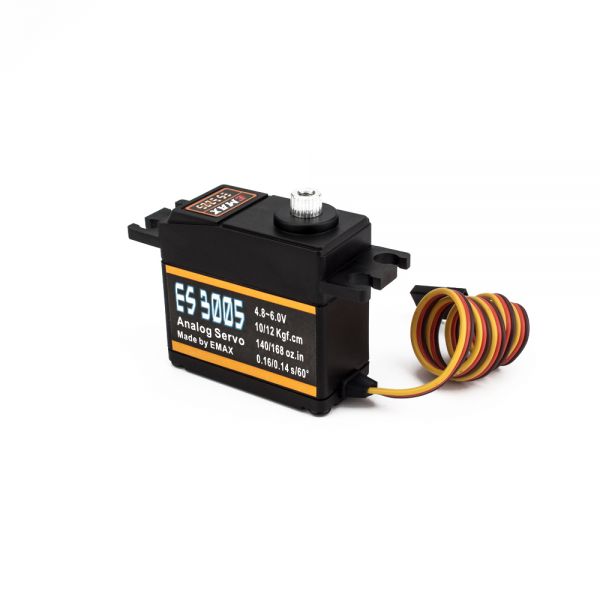 EMAX ES3005 Waterproof Metal Gear Analog Servo | High-Torque Precision Actuator for RC Cars, Boats & Helicopters