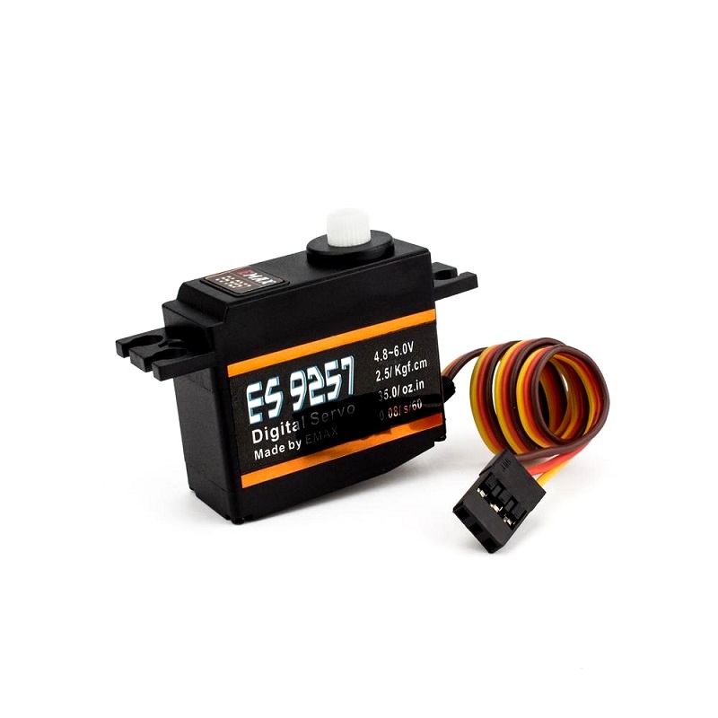 EMAX ES9257 Digital Servo | High-Speed Tail Rotor Servo for RC 450 Helicopters | Durable Precision Performance