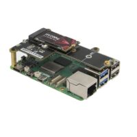 Geekworm M901 PCIe to M.2 Key-M NVMe SSD PIP TOP for Raspberry Pi 5