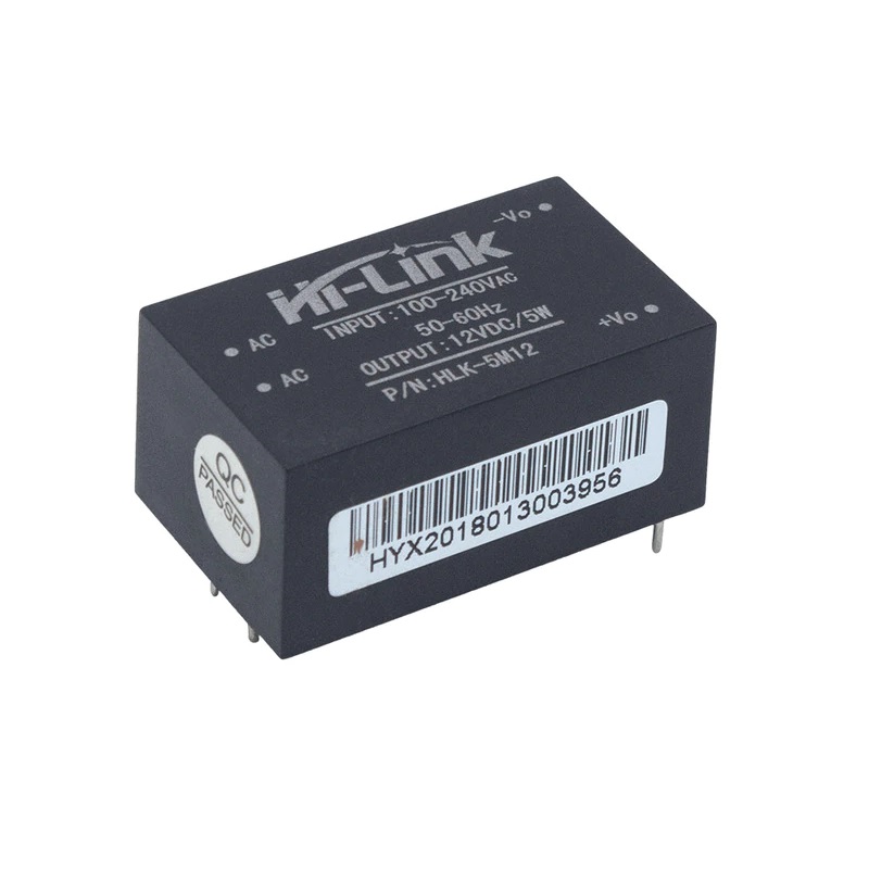 HI-LINK HLK-5M12 12V 5W AC/DC Enclosed PCB Mount Switching Step-Down Power Supply Module Ultra-Small Power Converter - Image 3