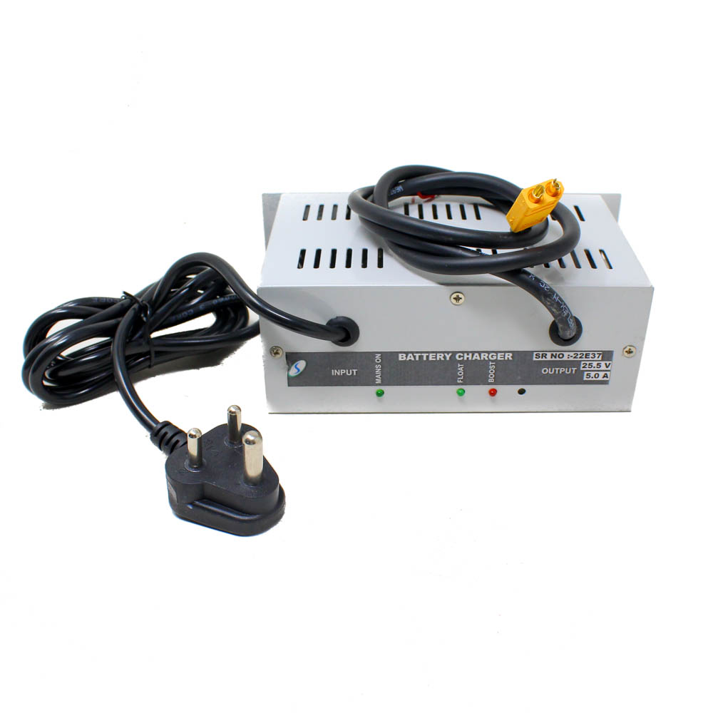 6S Li-Ion 25.2V 5A | High-Performance Lithium Battery Charger with XT60 Connector - Image 2
