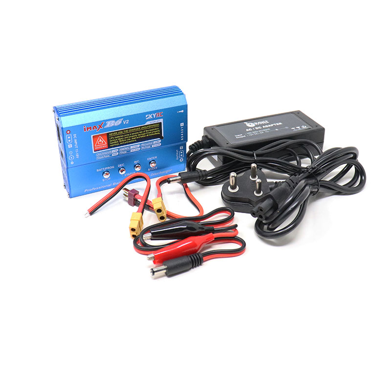 SkyRC IMAX B6 V2 | 60W 6A DC Multi-Chemistry Balance Charger & Discharger with 12V 5A Adapter