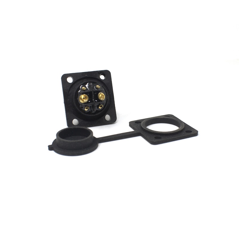 2+4 M25 Waterproof Female Connector - Image 2