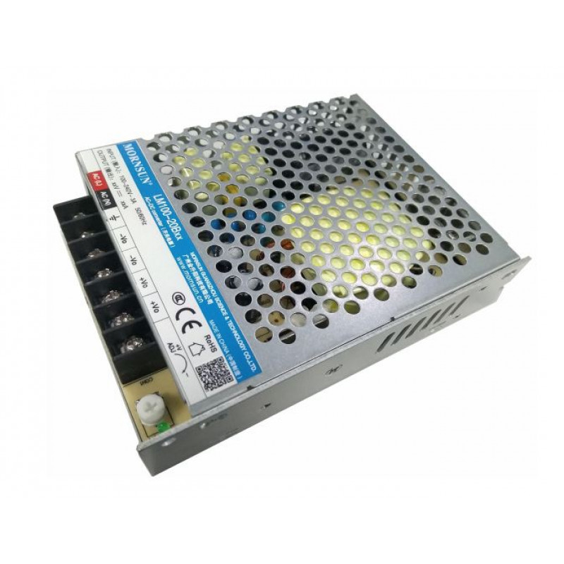 Mornsun LM100-20B15 105W AC/DC Enclosed Switching Power Supply 15V 7A SMPS Universal Input Industrial Power Converter