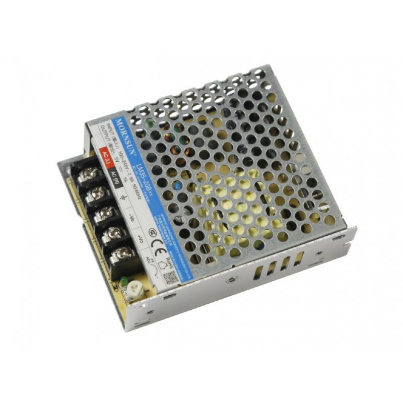 Mornsun LM35-20B12 36W AC/DC Enclosed Switching Power Supply 12V 3A SMPS Universal Input Industrial Power Converter