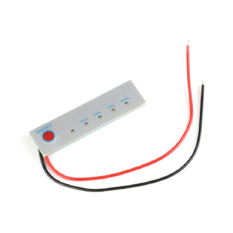 Lithium Battery Level Indicator, Five Level LIPO Voltage LED Indicator - Image 3