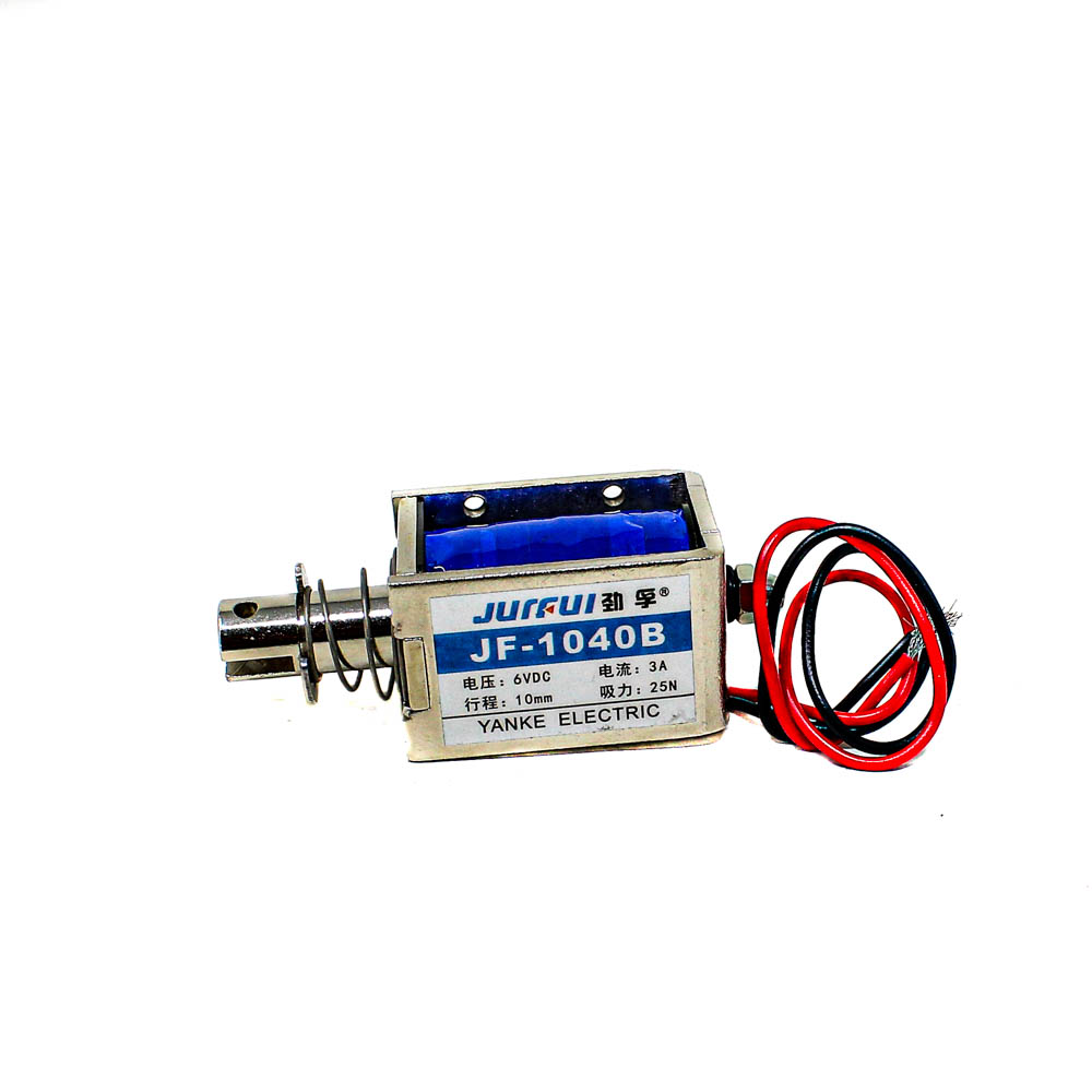 Push Pull Solenoid Electromagnet DC 6V 25N 10mm - Image 4