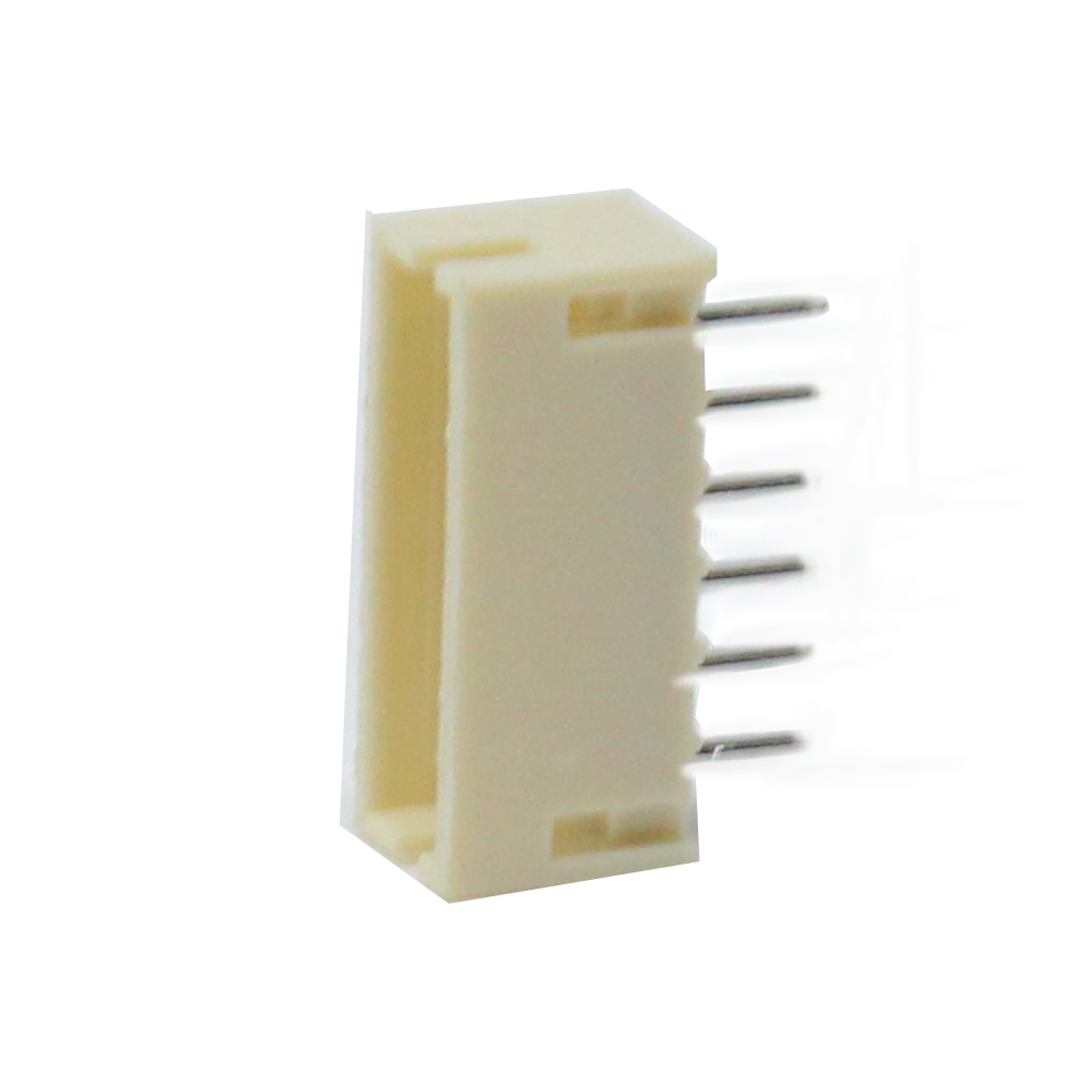 1.5A-1.5mm-6 pin Wafer Male Connector Through Hole Straight