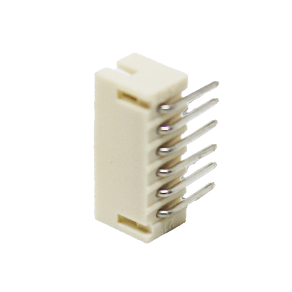 1.5AW 1.5mm Pitch 6-Pin Through-Hole Right-Angle Wafer Male Connector 1A 50V for PCB and Electronics - Image 4