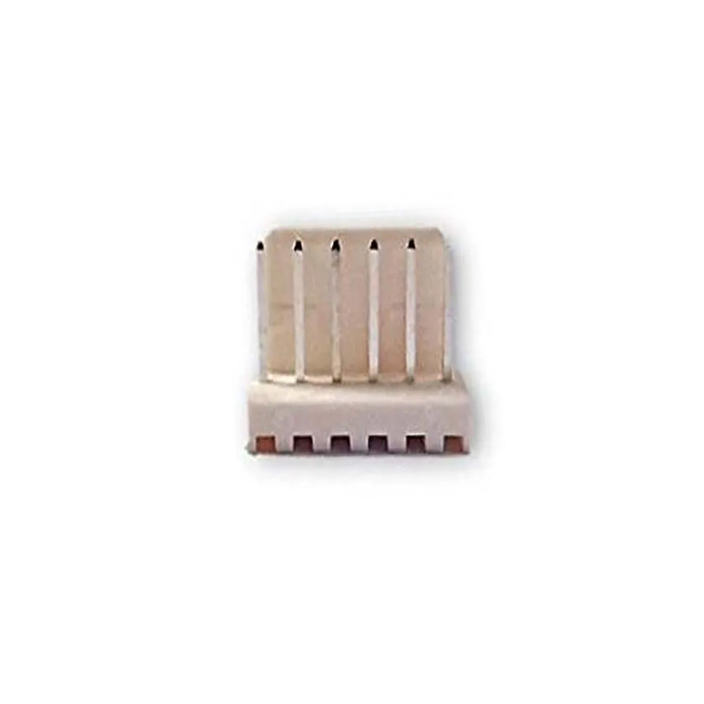 2510-AW-2.5mm-6 pin Relimate Male Connector Through Hole Right Angle - Image 2