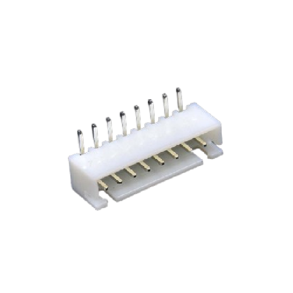 Boyu XH-AW 2.5mm 8-Pin Right-Angle Wafer Male Connector 3A 250V for PCB Assembly