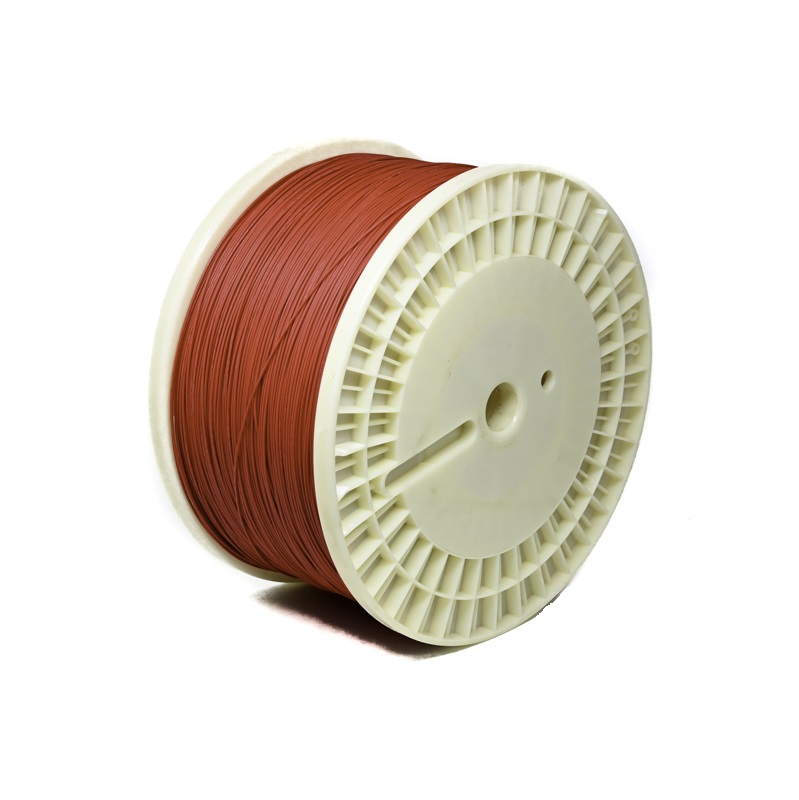 18 AWG Ultra-Flexible Silicone High-Temperature Industrial Wire (Red / 900 Meter Bulk Spool) | Stranded Tinned Copper 600V Heat-Resistant Hookup Wire for Control Panels & Automation