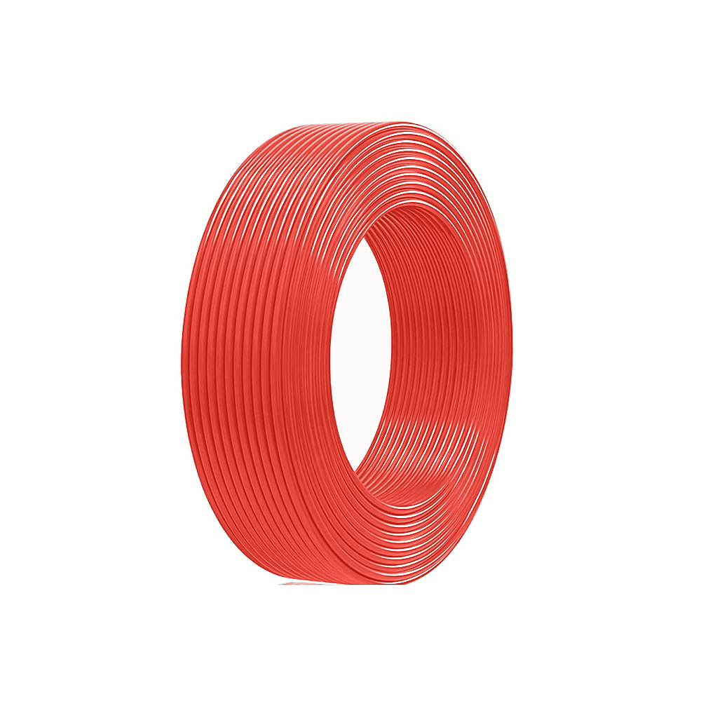 12 AWG Ultra-Flexible Silicone High-Temperature Industrial Wire (Red / 200 Meter Bulk Spool) | Stranded Tinned Copper 600V Heat-Resistant Hookup Wire for Power & Automation