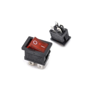 10A 250V SPDT ON-OFF Rocker Switch with Light