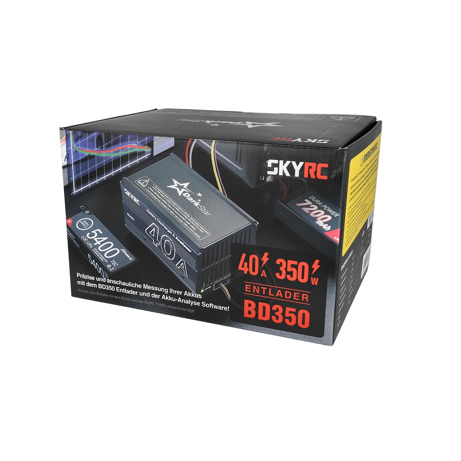 SkyRC BD350 | 350W 40A Digital Battery Discharger & Capacity Analyzer - Image 2
