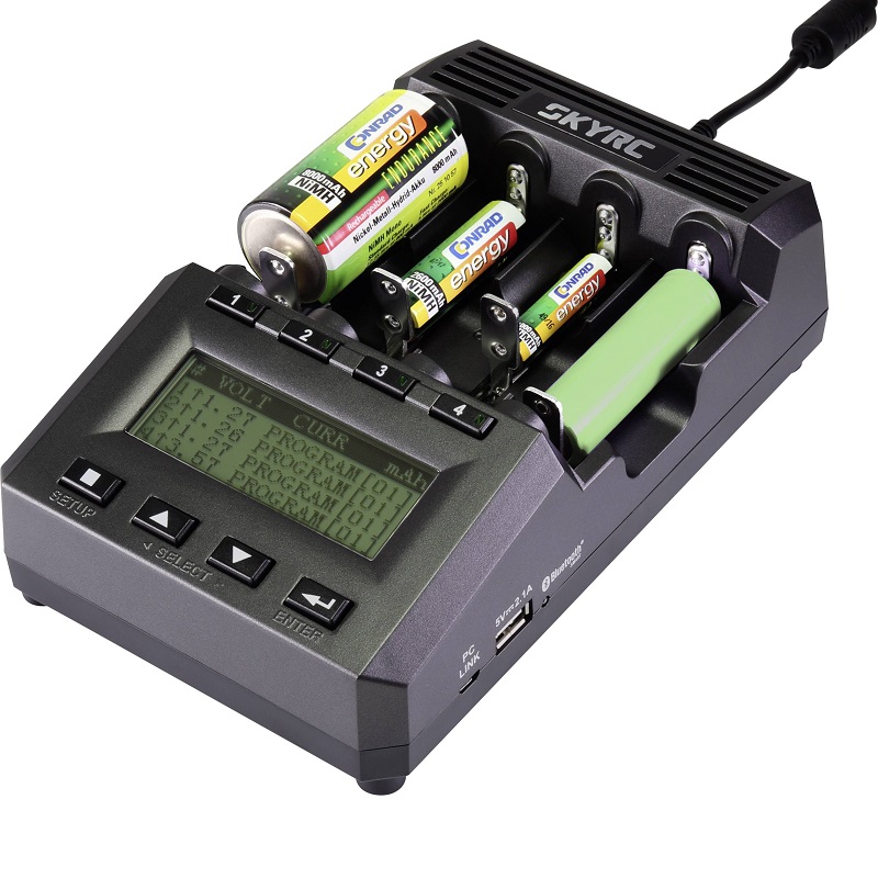 SkyRC MC3000 | Advanced 4-Bay Multi-Chemistry Smart Battery Charger & Analyzer - Image 4
