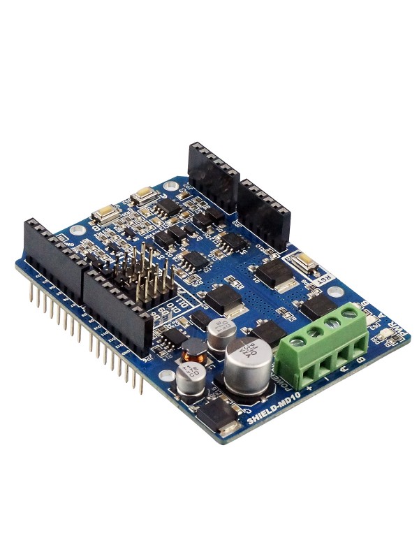 10A Motor Driver Shield – MD10 | High-Current Single Channel Motion Controller for Arduino